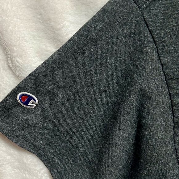 Champion Boston College T Shirt Size Medium Gray - Picture 3 of 4